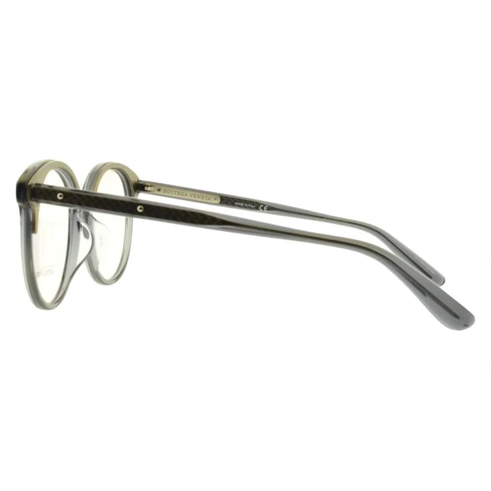 BOTTEGA VENETA BV0176OA 001 Grey Round Full Rim Women Optical Frame -full set
